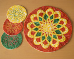 Mandala - podkładki na stół