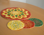 Podkładki na stół - mandala