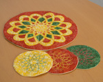 Podkładki na stół - mandala