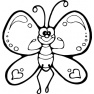 Szablon do wycinania - Motyl - rysowanie