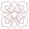 Tulipanki - kwadrat