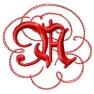 Litera A - gotycki monogram