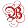 Litera B - gotycki monogram