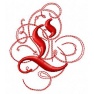 Litera L - gotycki monogram