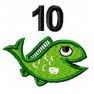 Kalendarz adwentowy - nr 10 Karp